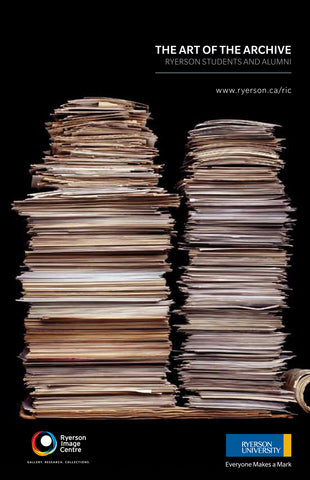 The Art of the Archive: TMU Students and Alumni