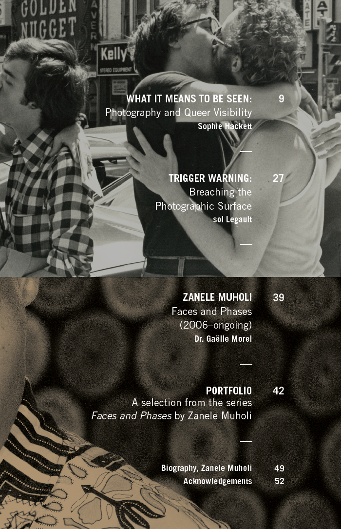 What It Means To Be Seen: Photography and Queer Visibility / Zanele Muholi: Faces and Phases